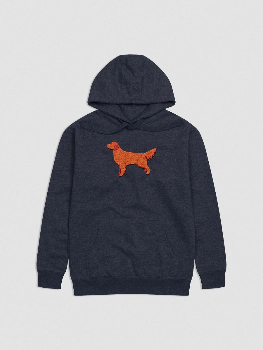 Golden Retriever Profile Premium Embroidered Hoodie product image (1)