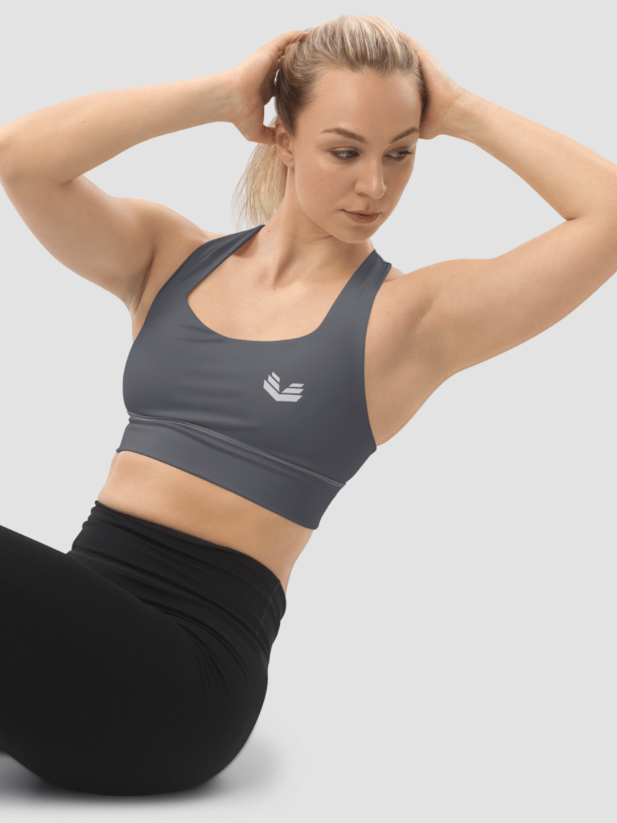 Longline Sports Bra - Dusky Drift product image (5)