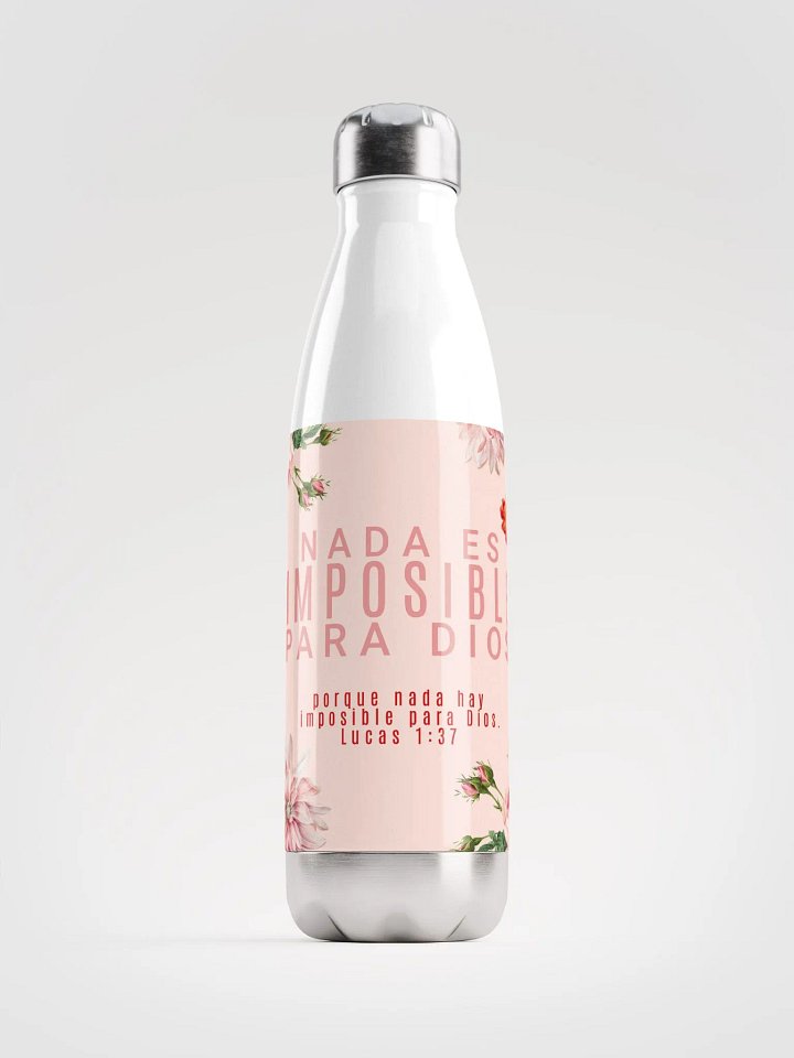 Nothing is Impossible Stainless Steel Water Bottle product image (1)