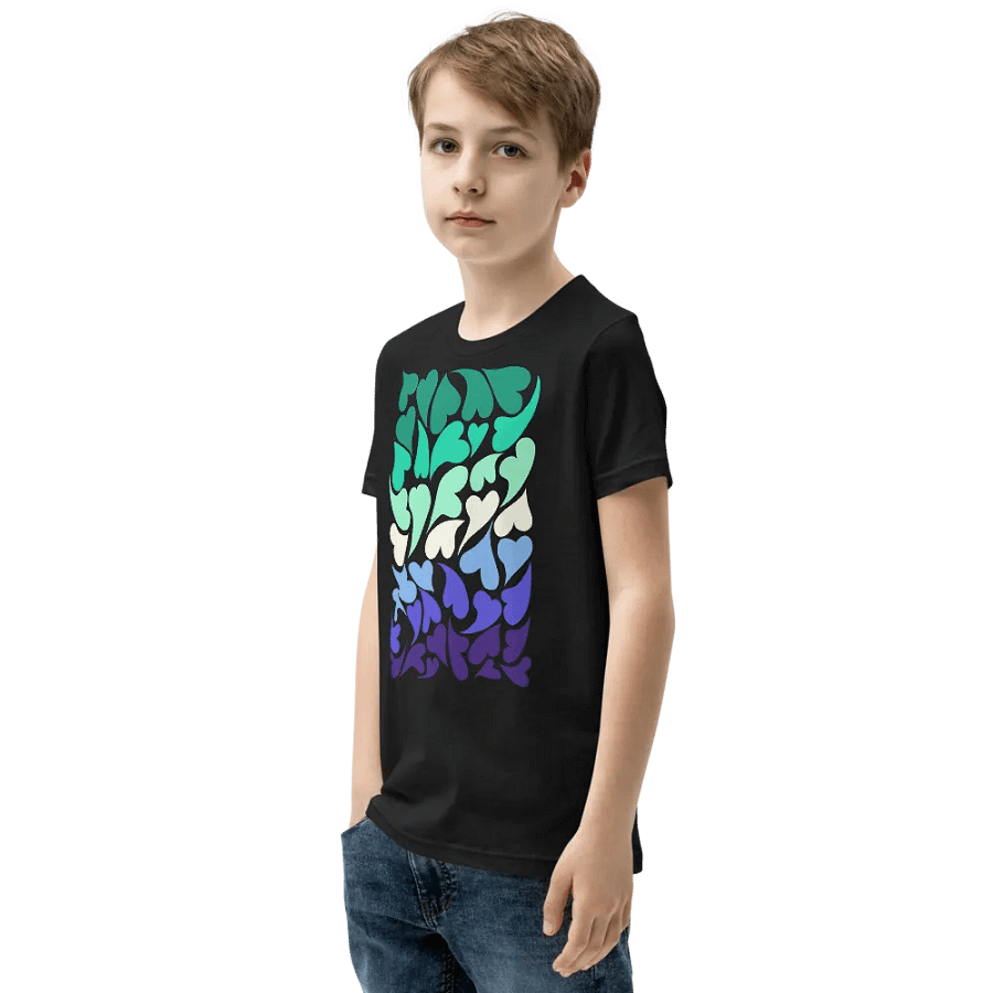 Nestled PRIDE Gay T-shirt (Youth) product image (7)