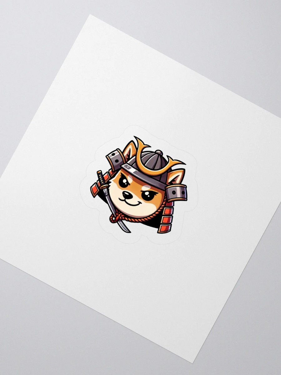 Nova Samurai Inu Kiss Cut Sticker product image (2)