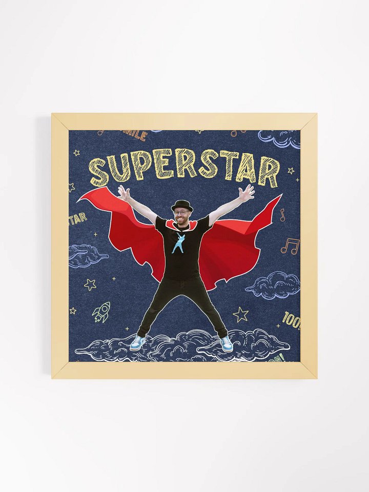 Superstar Poster Frame | DJ Raphi product image (2)