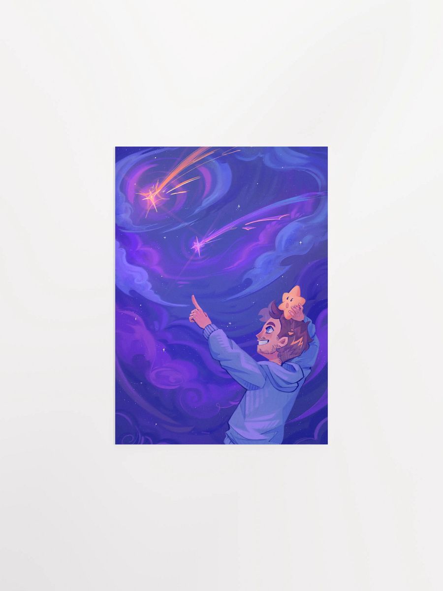 ✨A Sea of Falling Stars✨ Poster product image (1)