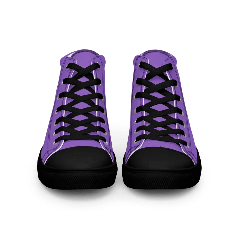 Men's Amethyst High Top Canvas Shoes product image (3)