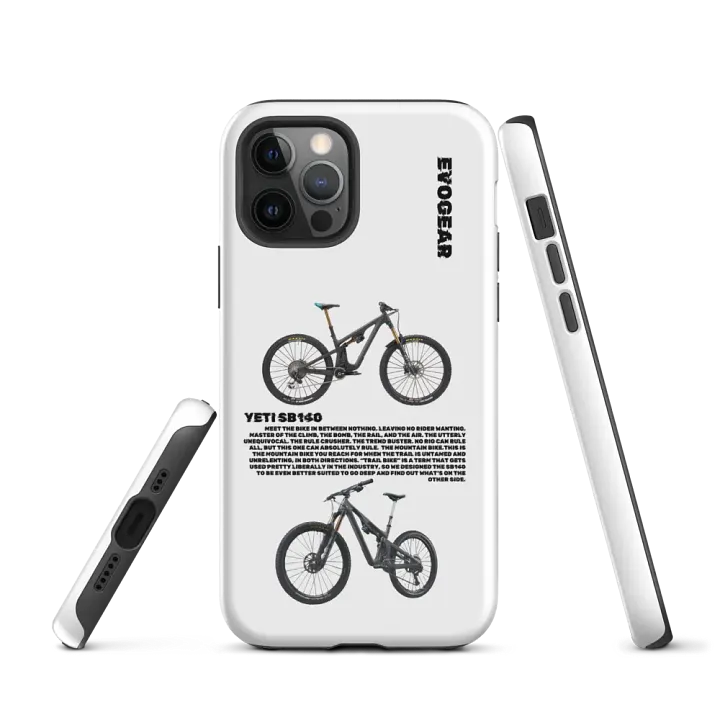White SB140 iPhone Case product image (1)