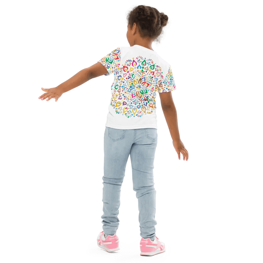 Kaleidoscopic Harmony Kids T-Shirt product image (9)