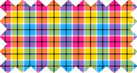 Hot Pink, Turquoise, and Yellow Plaid (CO29)