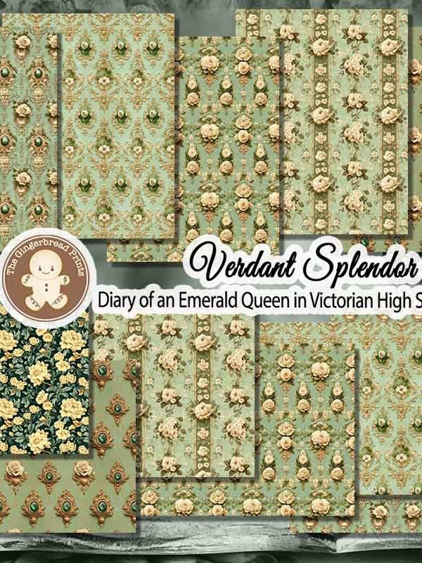 Diary of an Emerald Queen Journal - Verdant Splendor Download product image (10)
