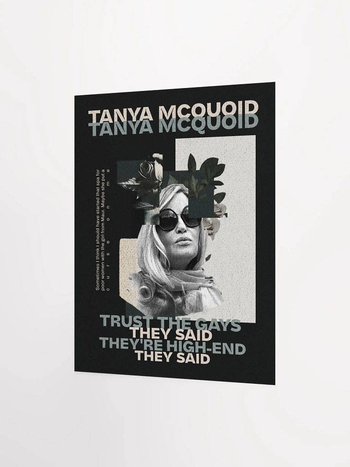 Tanya McQuoid: Trust the Gays Poster product image (1)