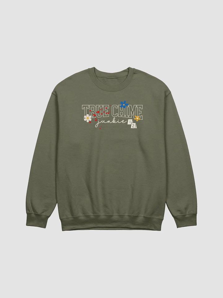 True Crime Junkie Retro Sweatshirt product image (2)