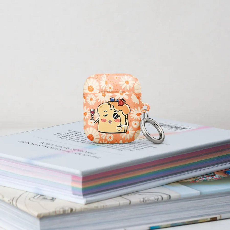 Fancy Toast AirPods Print Case product image (15)