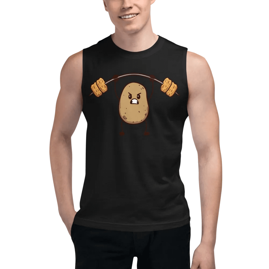 Tough Tater Muscle Tank product image (6)