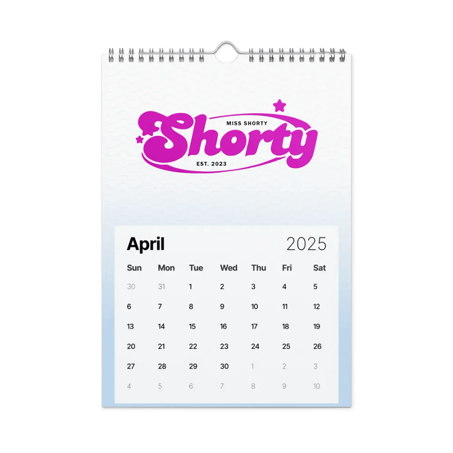 The Shorty Calendar filled with Everything Miss Shorty! product image (5)