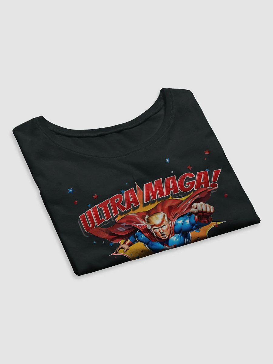 Ultra MAGA! - Women's Crop Baby Tee product image (6)