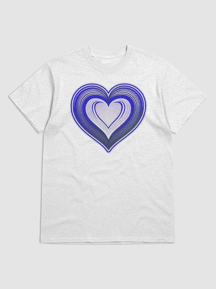 Novelty Blue Hearts Tee product image (10)
