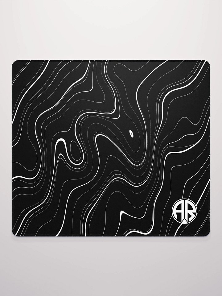 White on Black Arctic Reborn Gaming Pad product image (2)