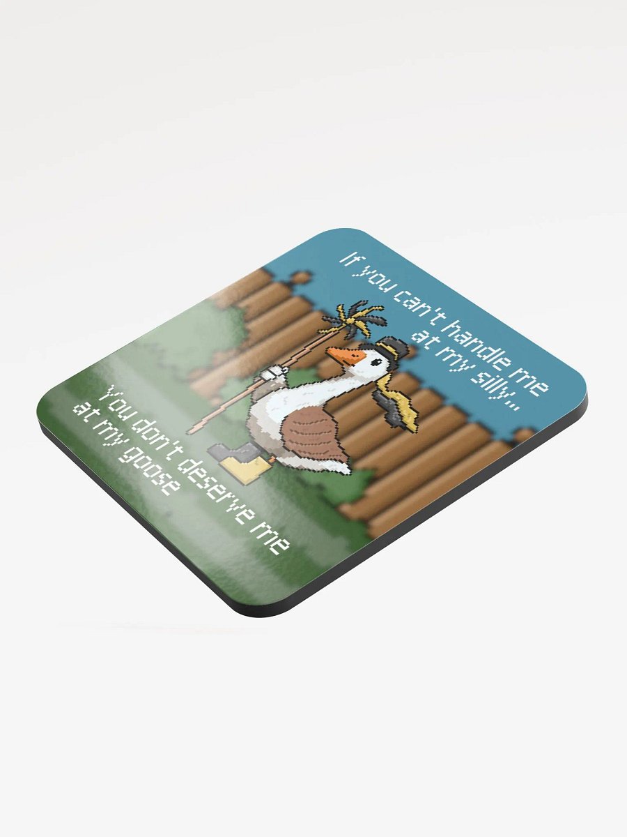You Can't Handle the Goose - Pixel Art Coaster product image (3)