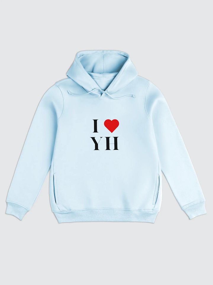 I Love Yahweh/Yeshua | Blck Ltrs | Hoodie Female product image (1)
