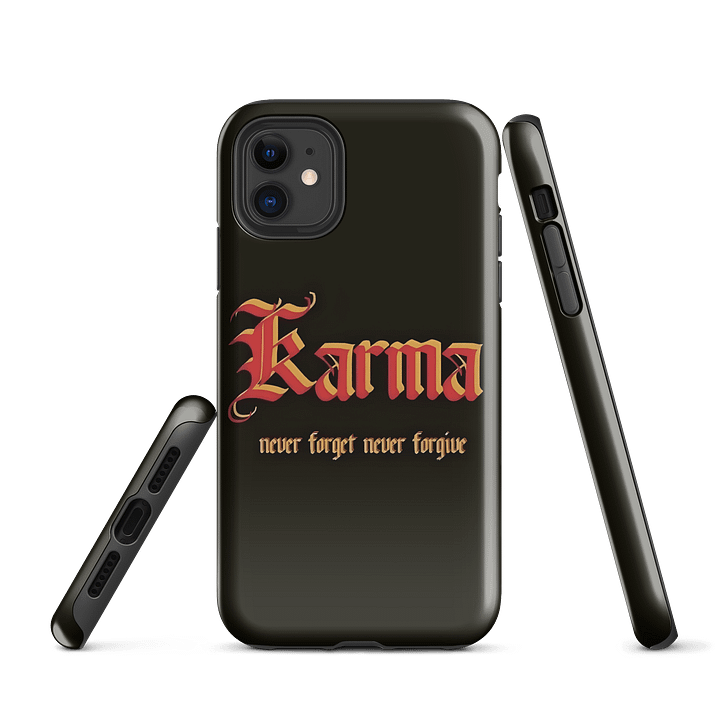 Karma Calligraphy iPhone® Tough Case product image (1)