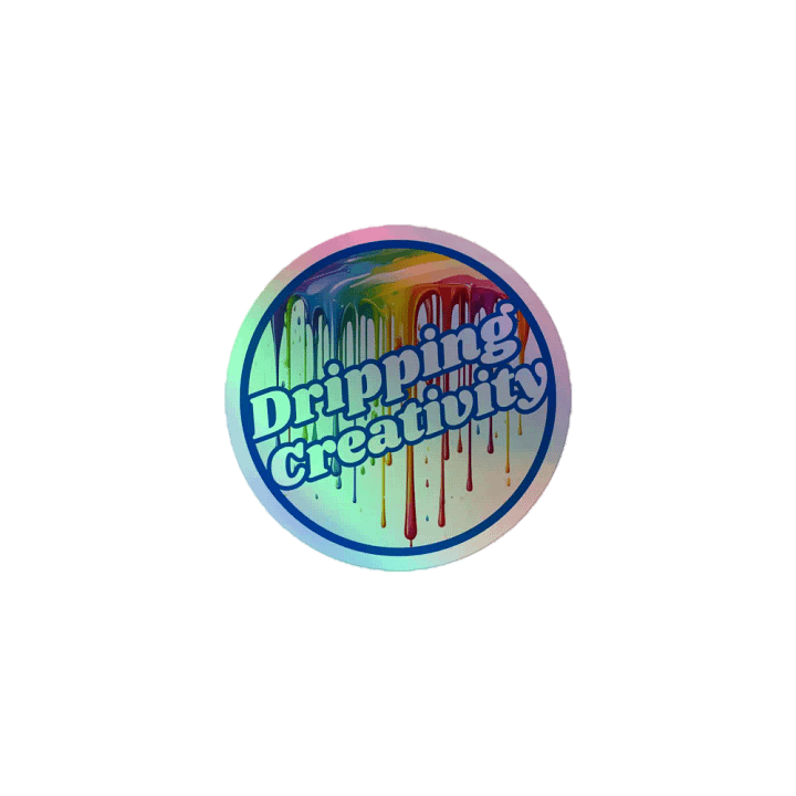 Dripping Creativity Sticker product image (1)