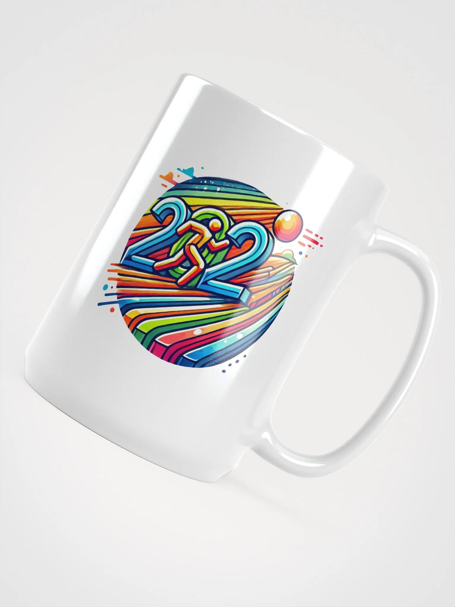 Energetic 2025 Running Print Mug product image (4)