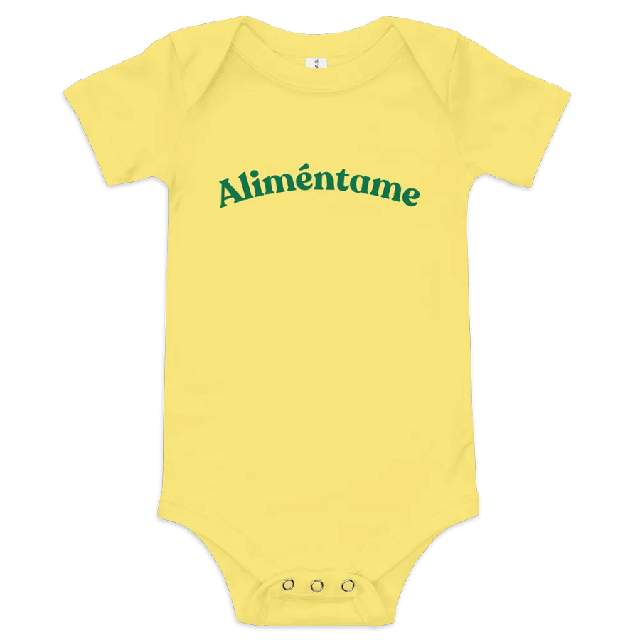 Aliméntame Bodysuit para Bebés product image (2)