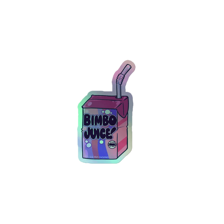 Gender Fluids - Bimbo Juice Holo Sticker product image (1)