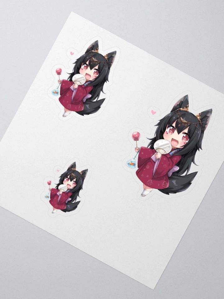 Festival Paws 3 size Sticker Sheet product image (2)