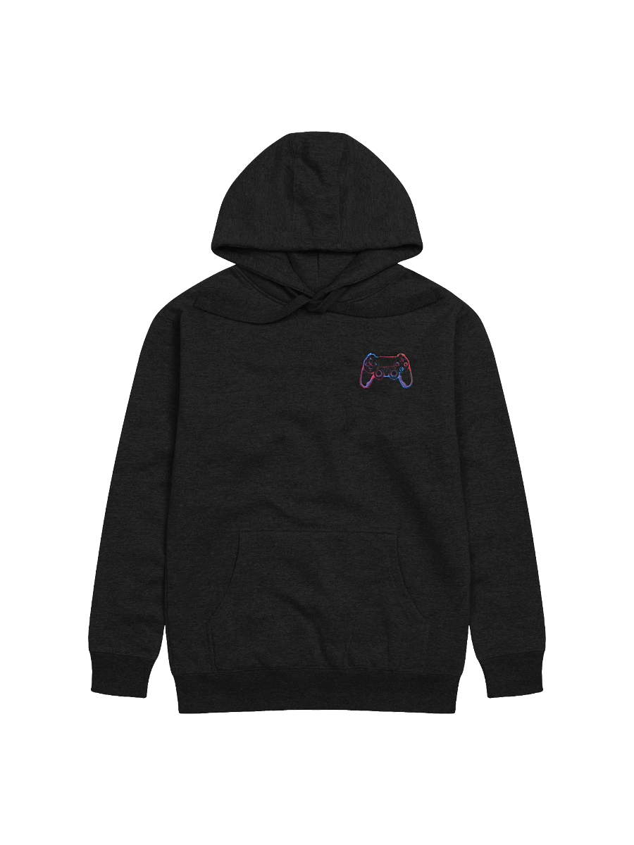 Neon Controller Left Embroidered Hoodie product image (1)