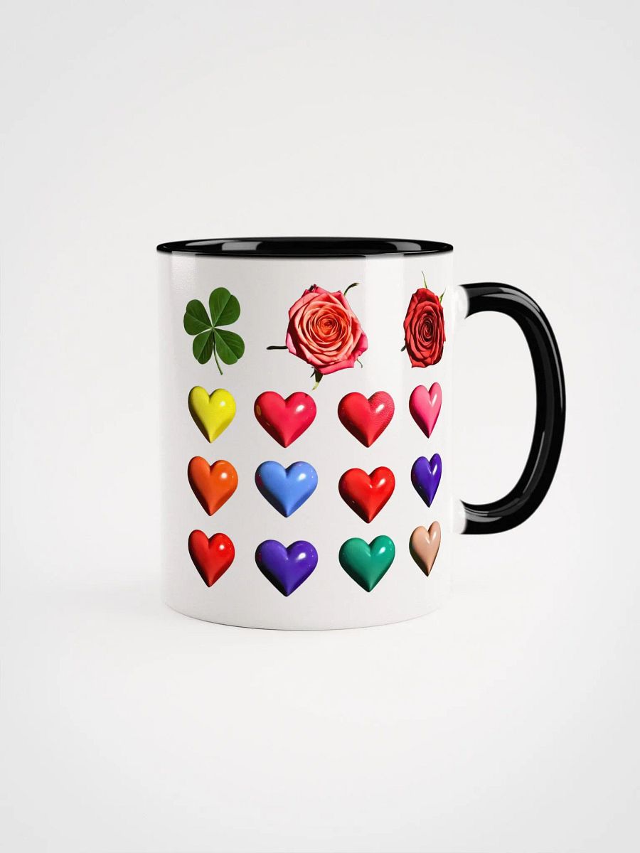 Colorful Heartfelt Roses Ceramic Mug product image (5)