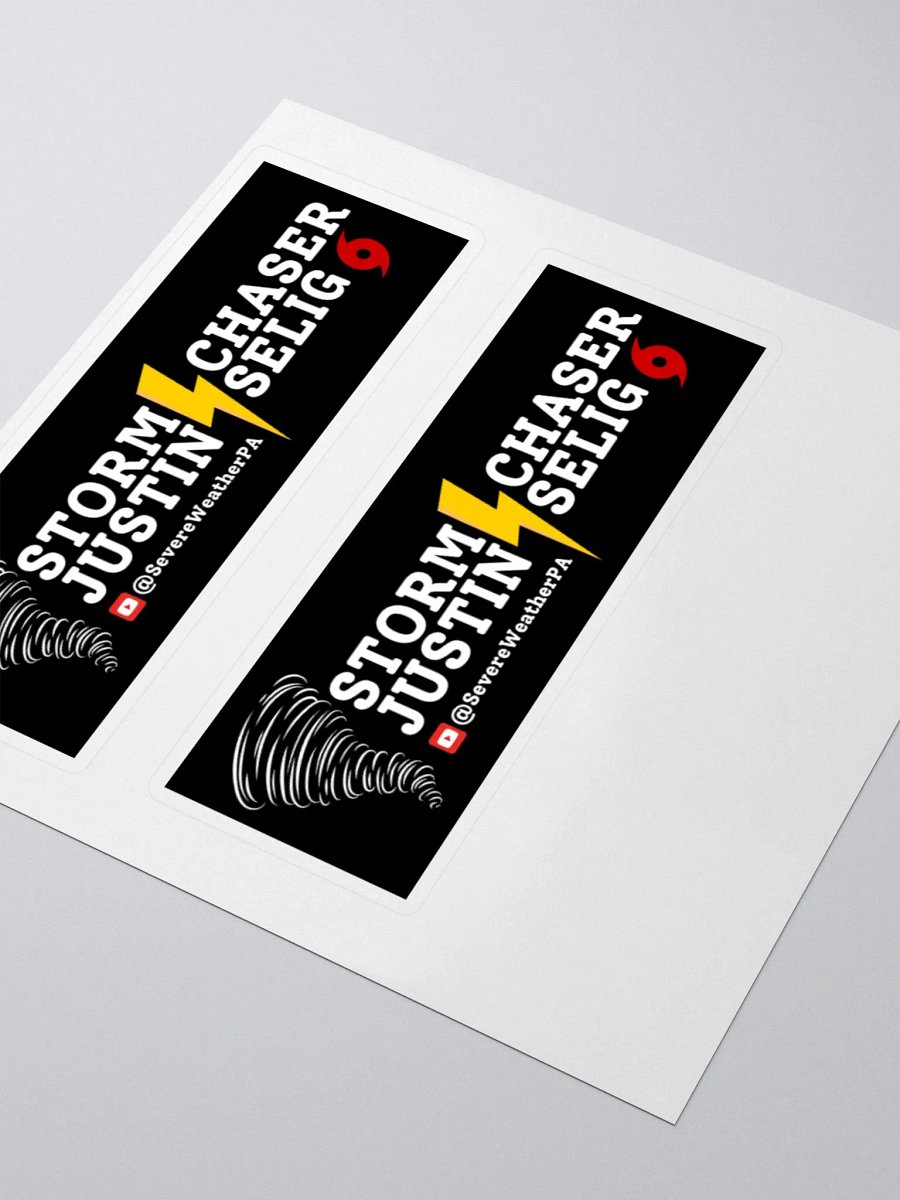 Storm Chaser Justin Selig Logo Stickers product image (7)