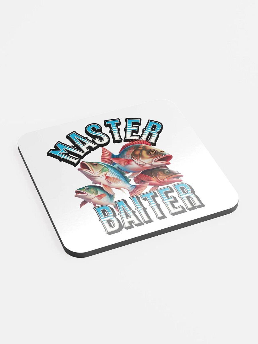 Master Baiter Fishing Glossed Cork Coaster product image (4)