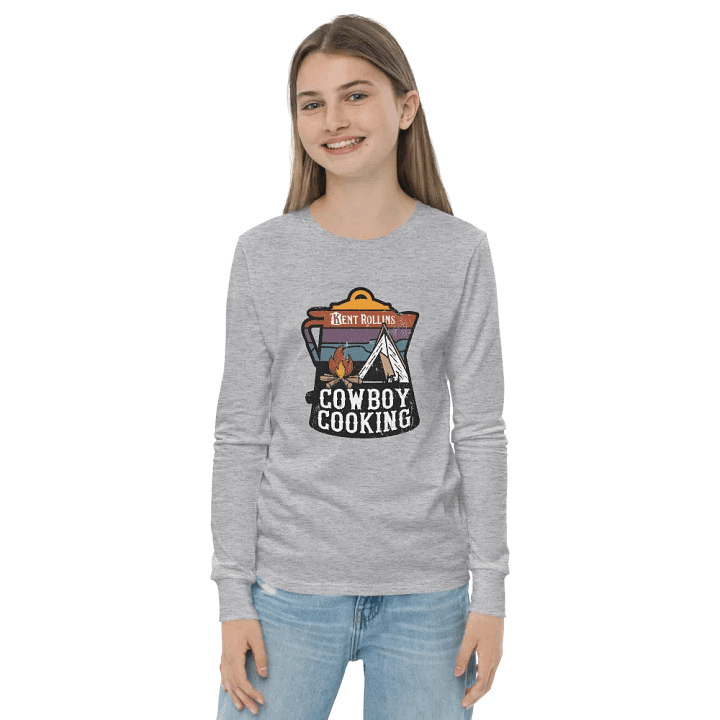 Cowboy Coffee Pot Long Sleeve Kids product image (4)