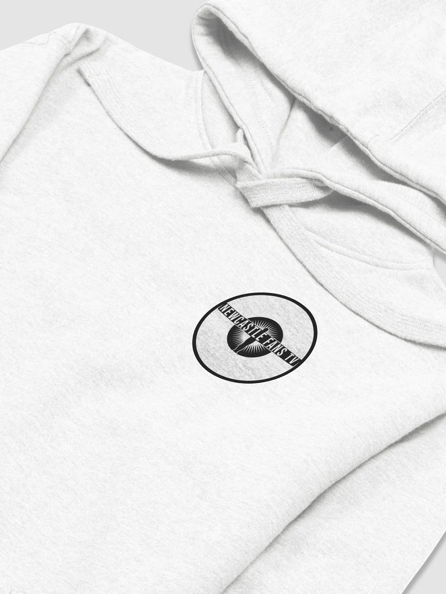 NFTV logo - white hoodie product image (3)