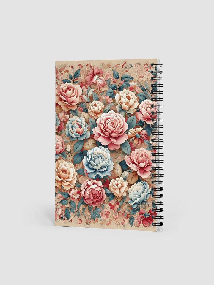 Royal Floral Spiral Notebook product image (2)