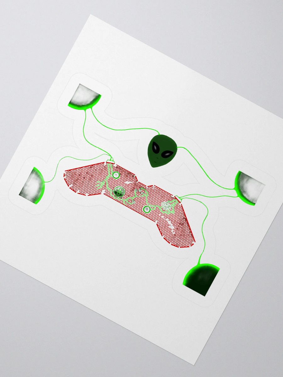 Cyber Control Kiss Cut Stickers product image (7)