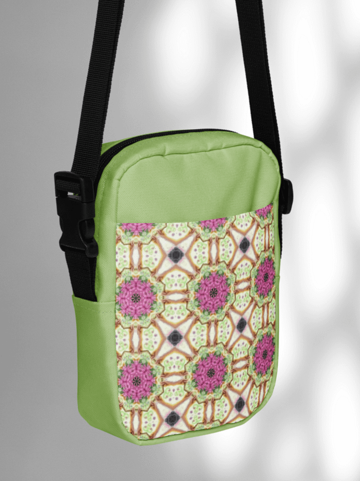Floral Kaleidoscope Crossbody Bag product image (1)