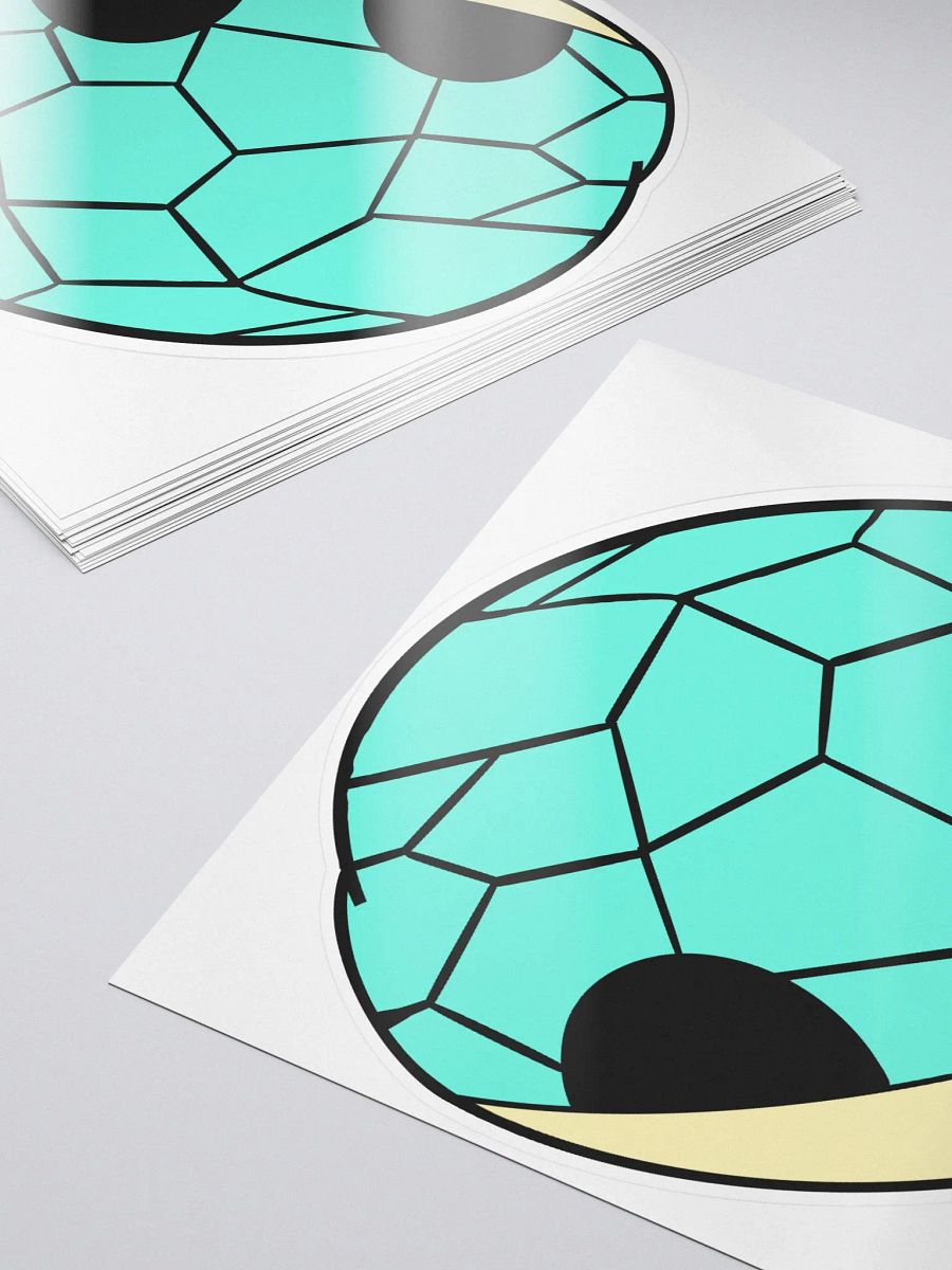 Teal Shell Stickers product image (5)