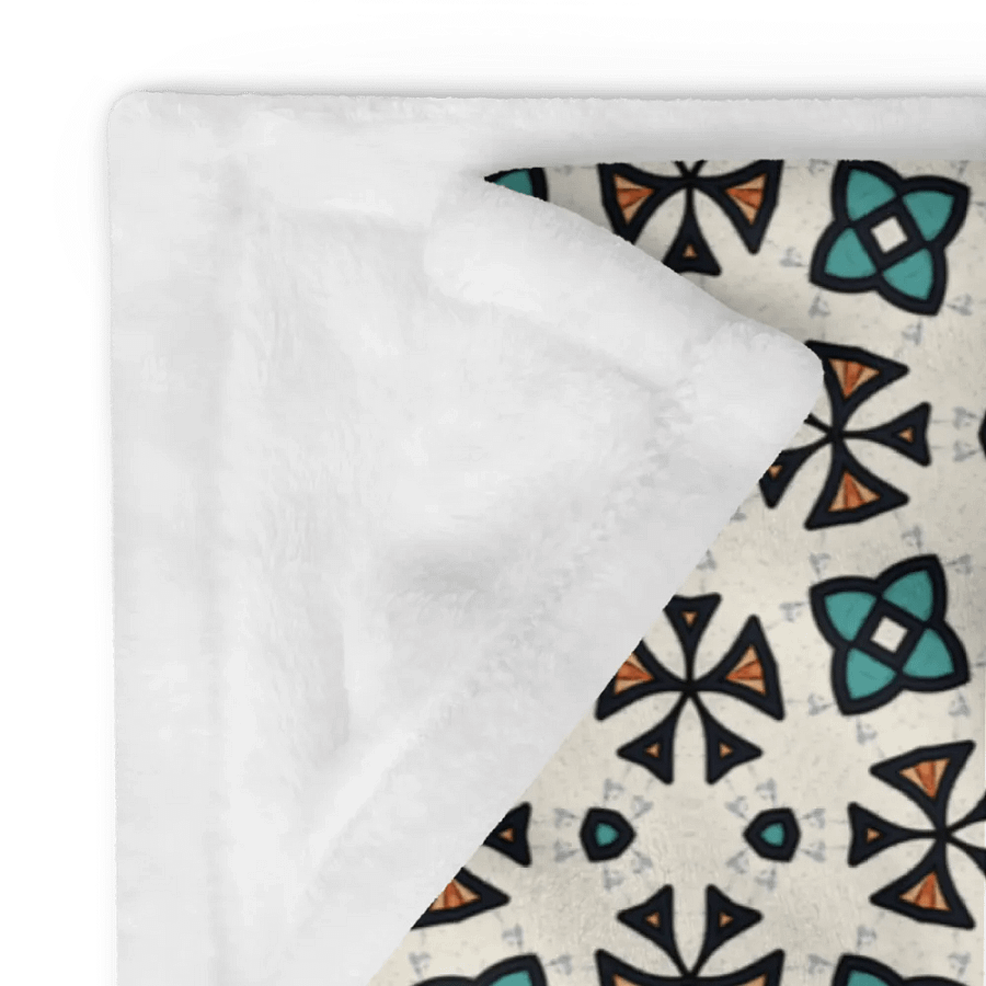 Abstract Florals Throw Blanket product image (12)