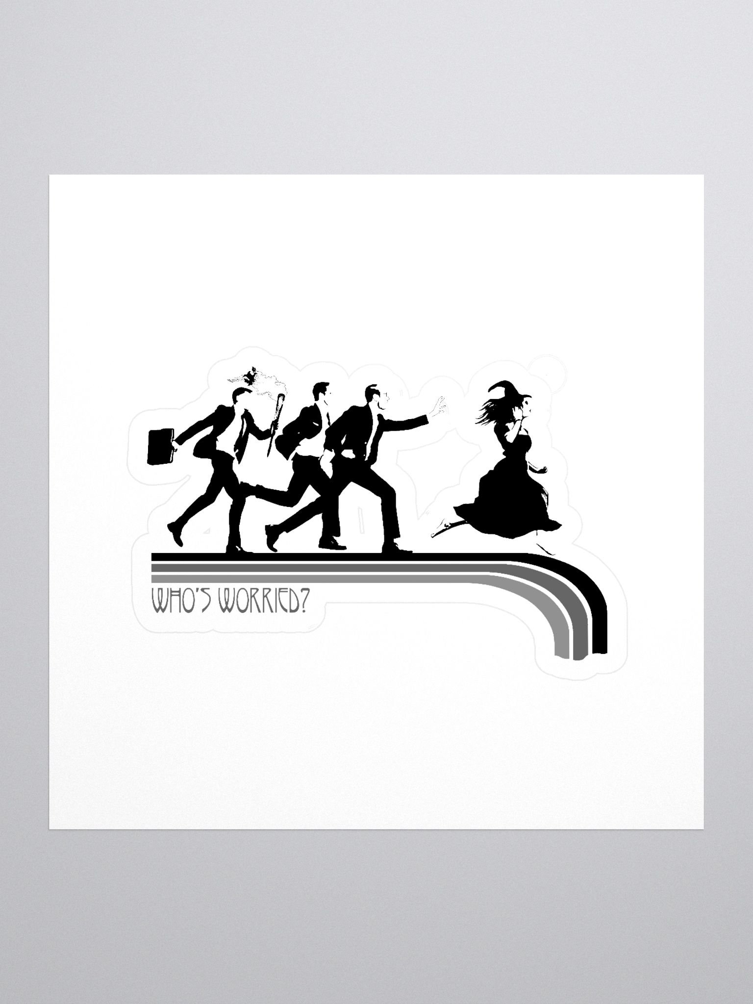 Who's Worried Sticker product image (1)