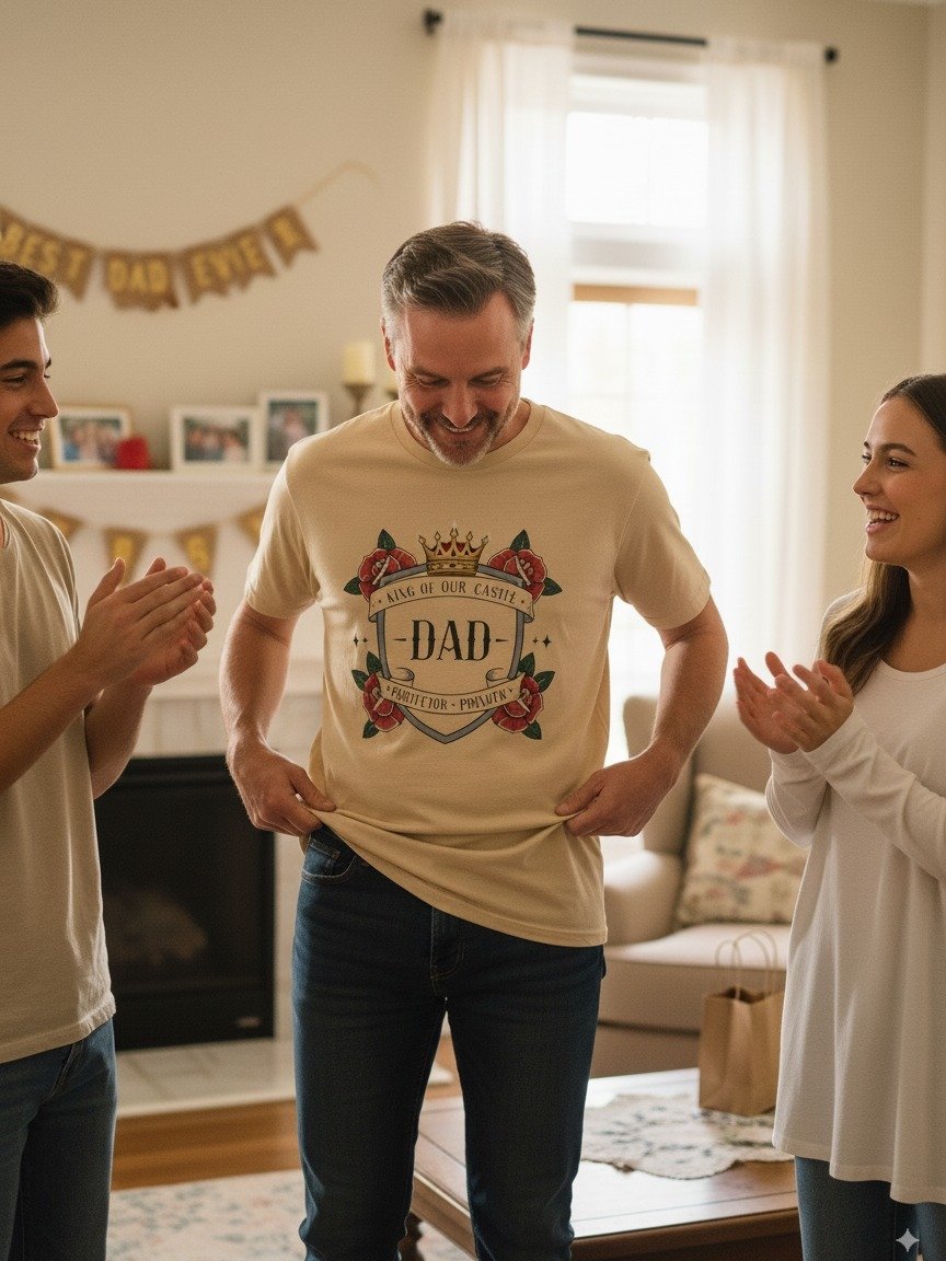 Regal Dad Heraldic Shield Tee product image (1)