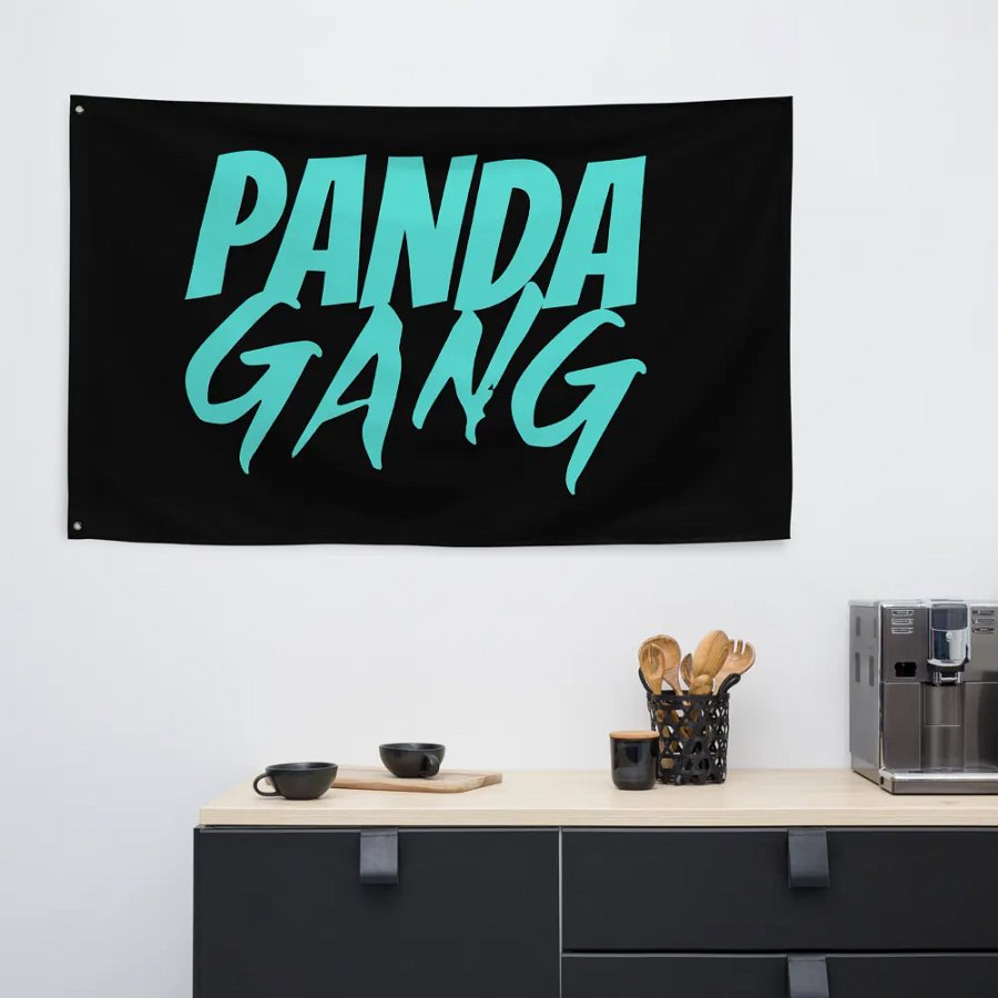 Panda Gang Flag product image (6)