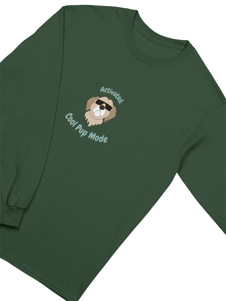 Cool Pup Mode Cotton Long Sleeve T-Shirt product image (31)