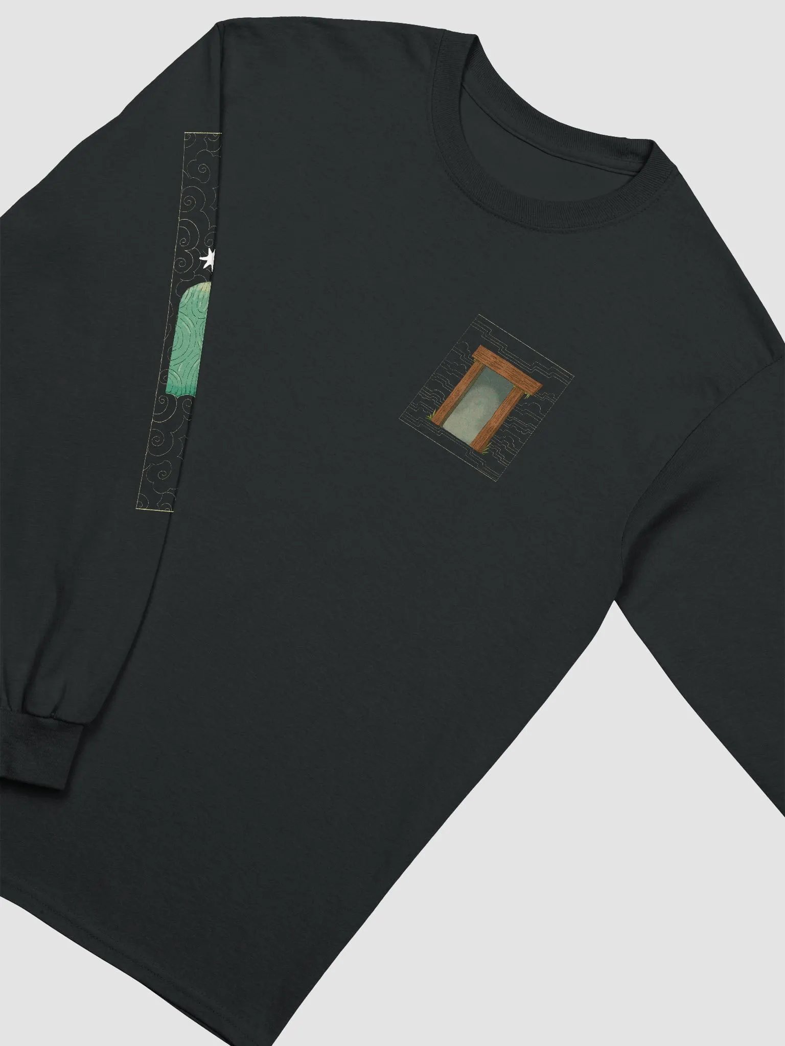 here (not rly) there - long sleeve tee product image (3)