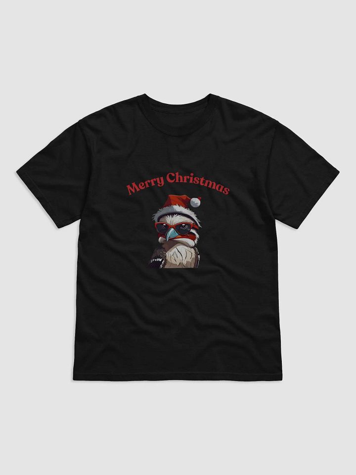 Festive Kookaburra Merry Christmas T-Shirt - 2 - Red product image (1)
