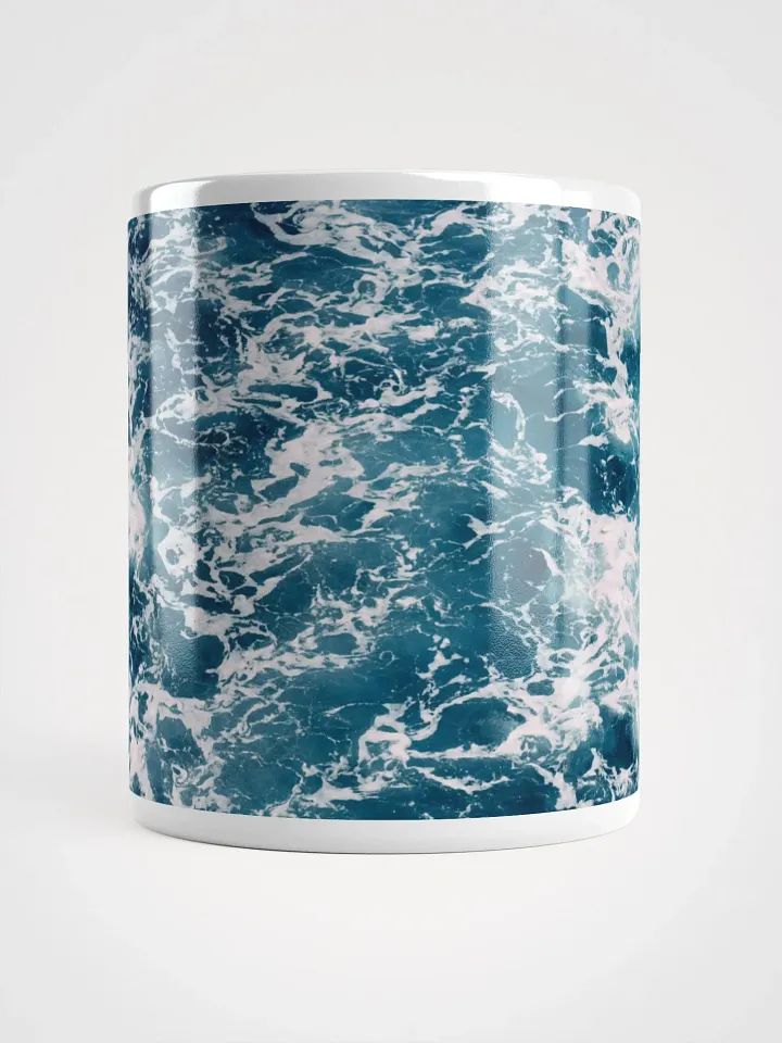 Ocean Swirl White Mug product image (4)