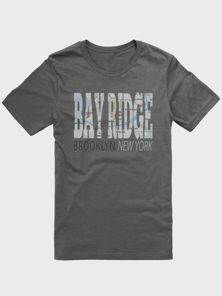 Fun Cool Bay Ridge Brooklyn New York with Subway Map T-Shirt product image (3)