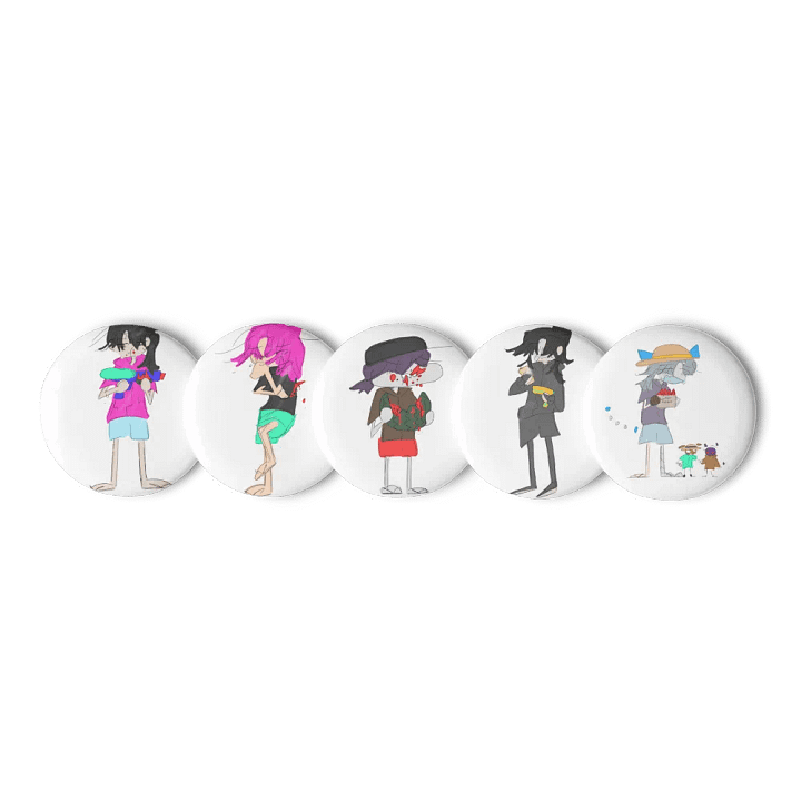 Moon Savers pin buttons July product image (2)