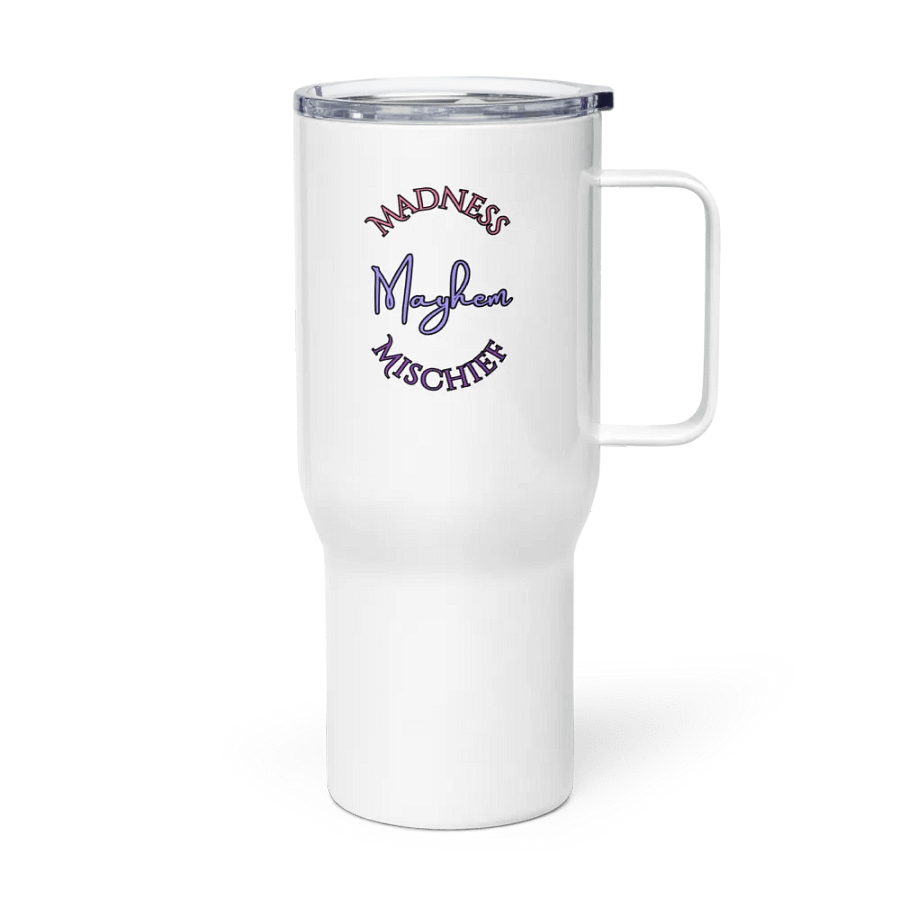Madness/Mischief/Mayhem Travel Mug product image (3)
