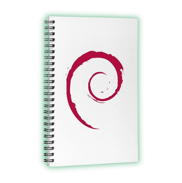 Debian Spiral Notebook product image (1)